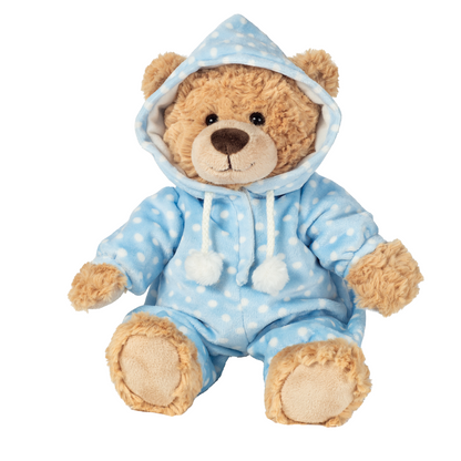 Teddy Hermann Schlafanzugbär blau 91387