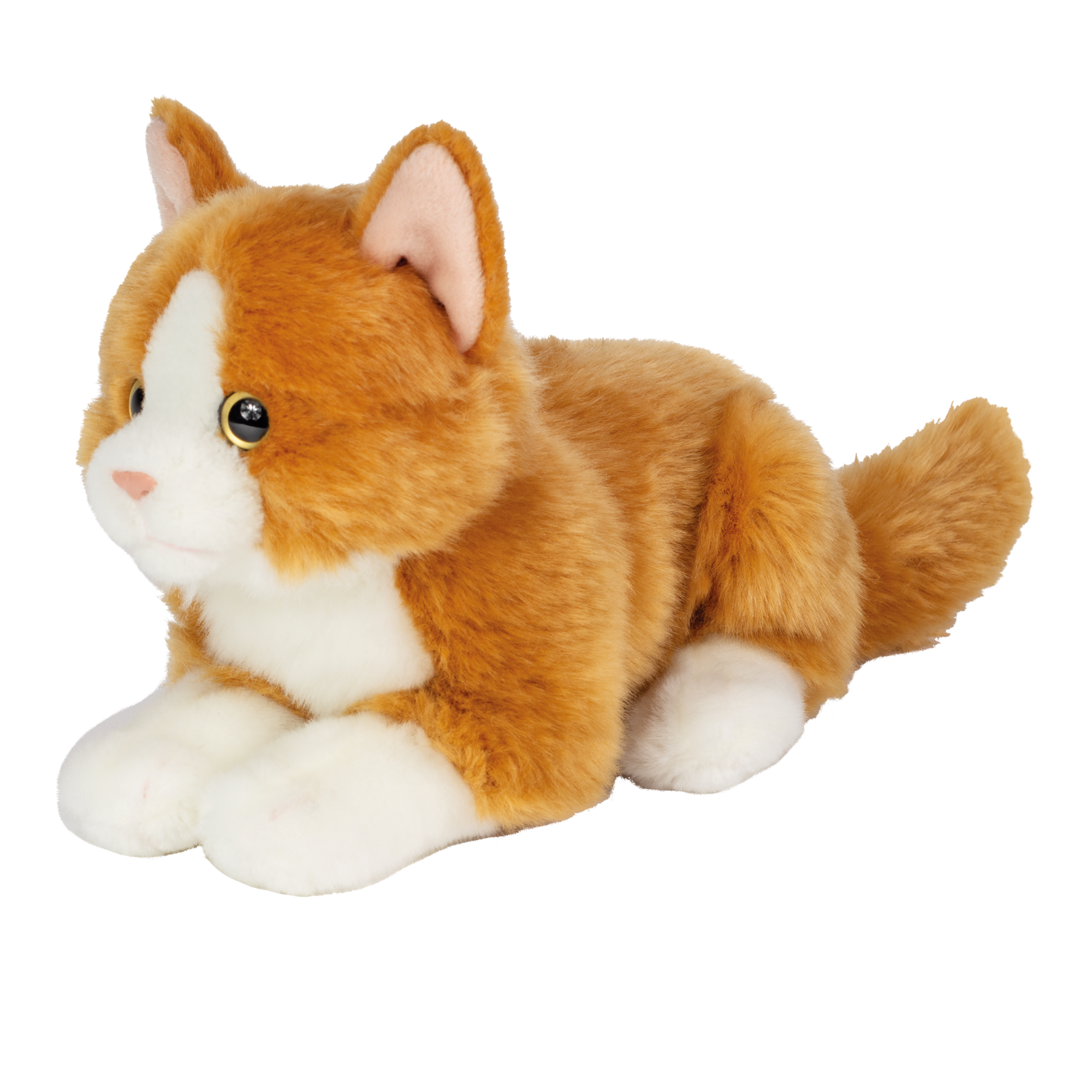 Teddy Hermann Katze liegend rot 91832