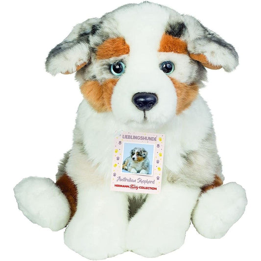 Teddy Hermann Australian Shepherd Welpe 22 cm 91935 Kuscheltier Plüschtier-Teddy-Hermann GmbH-Teddy Cool Shop