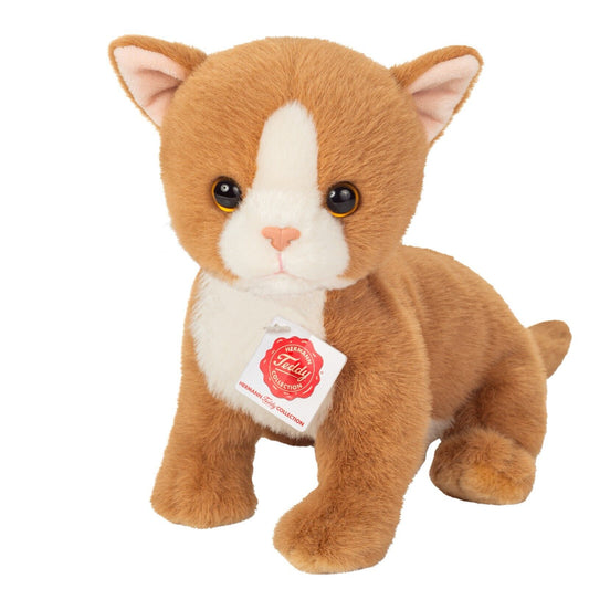 Teddy Hermann Babykatze rot 24 cm 91842 Kuscheltier Plüschtier-Teddy-Hermann GmbH-Teddy Cool Shop