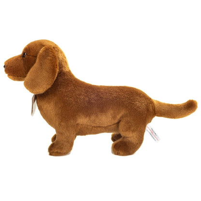 Teddy Hermann Dackel braun stehend 32 cm 91903 Kuscheltier Plüschtier Stofftier-Teddy-Hermann GmbH-Teddy Cool Shop