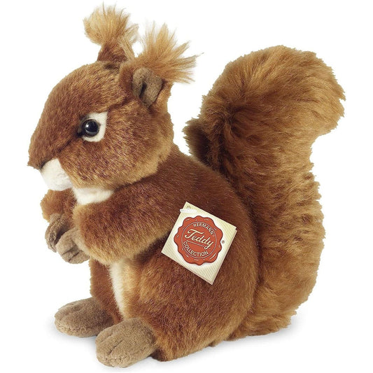 Teddy Hermann Eichhörnchen sitzend 17 cm 90818 Kuscheltier Plüschtier-Teddy-Hermann GmbH-Teddy Cool Shop