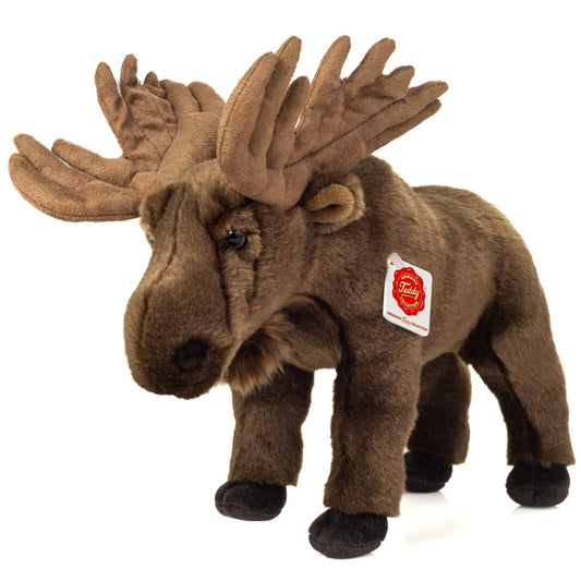 Teddy Hermann Elch stehend 30 cm 90853 Kuscheltier Plüschtier-Teddy-Hermann GmbH-Teddy Cool Shop