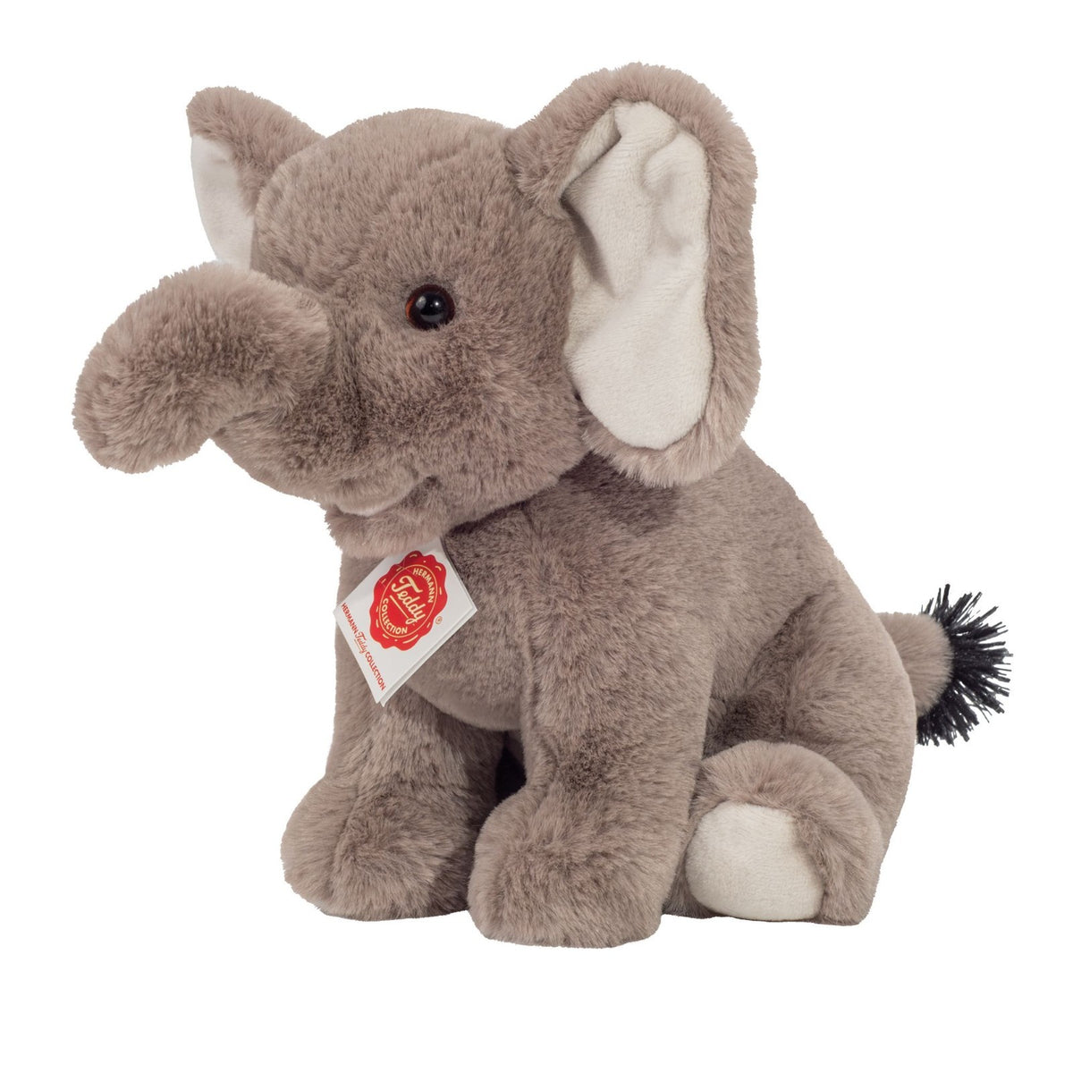 Teddy Hermann Elefant sitzend 25 cm 90743 Kuscheltier Plüschtier Stofftier-Teddy-Hermann GmbH-Teddy Cool Shop