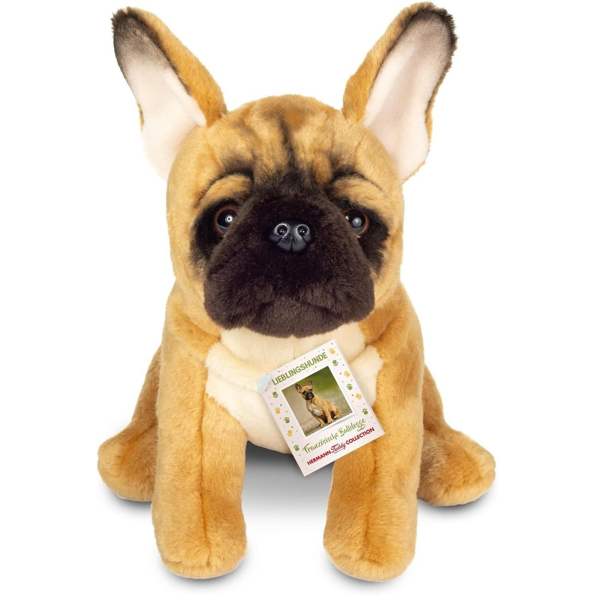 Teddy Hermann Französische Bulldogge 27 cm 91987 Kuscheltier Plüschtier-Teddy-Hermann GmbH-Teddy Cool Shop
