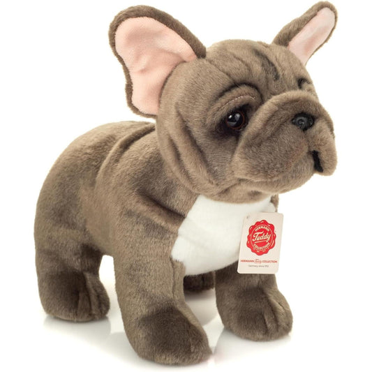Teddy Hermann Französische Bulldogge grau 30 cm 91999 Kuscheltier Stofftier-Teddy Cool Shop-Teddy Cool Shop