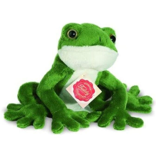 Teddy Hermann Frosch 15 cm 92020 Kuscheltier Plüschtier-Teddy-Hermann GmbH-Teddy Cool Shop
