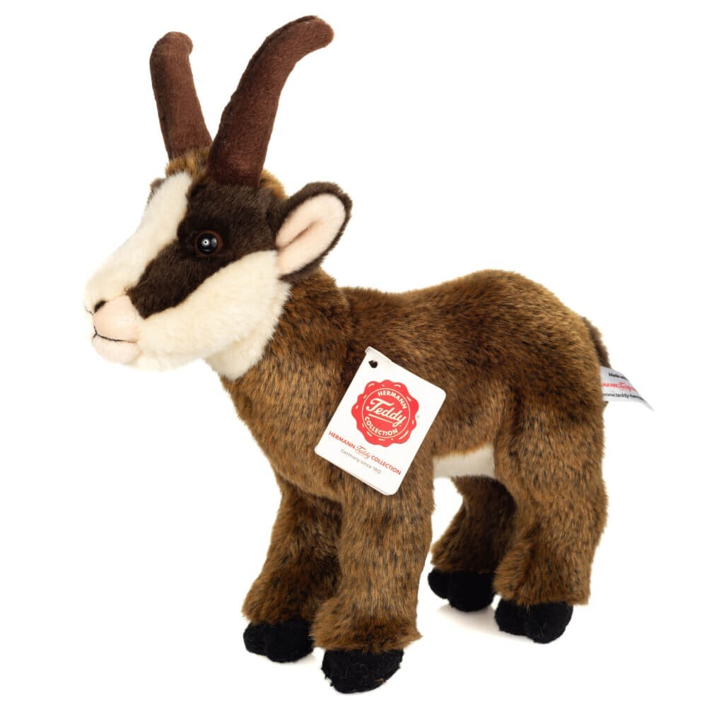 Teddy Hermann Gämse braun 23 cm 90811 Kuscheltier Plüschtier Stofftier-Teddy Cool Shop-Teddy Cool Shop