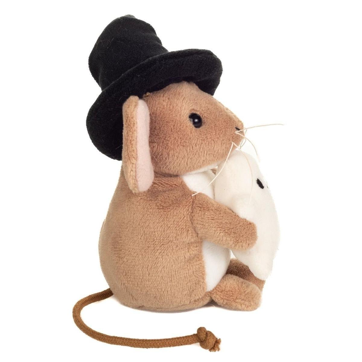 Teddy Hermann Halloween Maus mit Gespenst 11 cm 94705 Plüschtier Kuscheltier-Teddy-Hermann GmbH-Teddy Cool Shop
