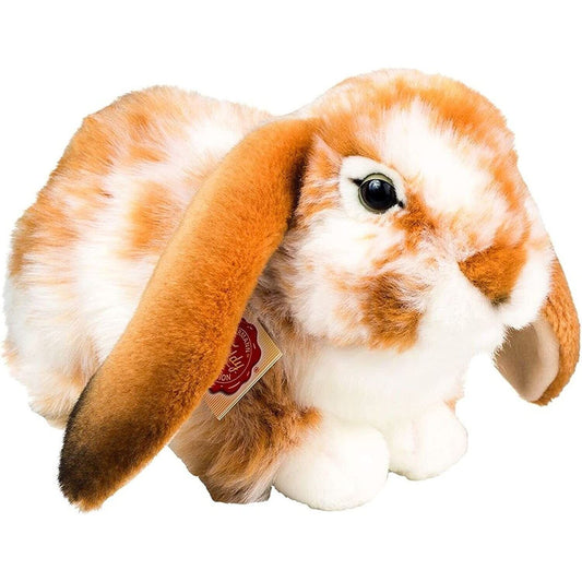 Teddy Hermann Hase Widderkaninchen braun weiß gescheckt 30 cm 93791 Kuscheltier Plüschtier-Teddy-Hermann GmbH-Teddy Cool Shop