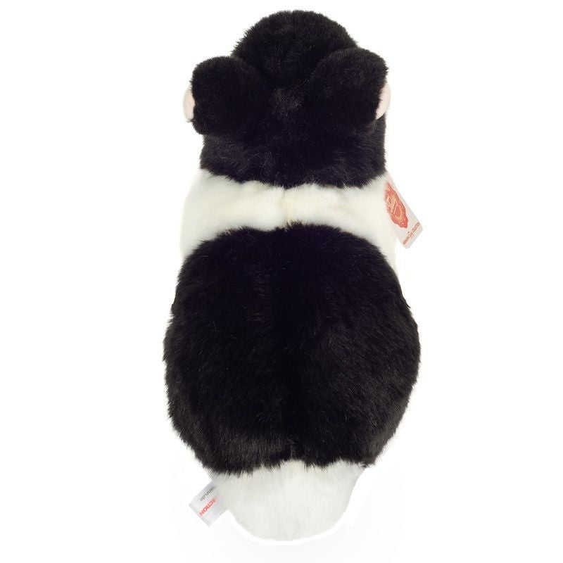 Teddy Hermann Hase schwarz weiß 23 cm 93734 Kuscheltier Stofftier Plüschtier-Teddy-Hermann GmbH-Teddy Cool Shop