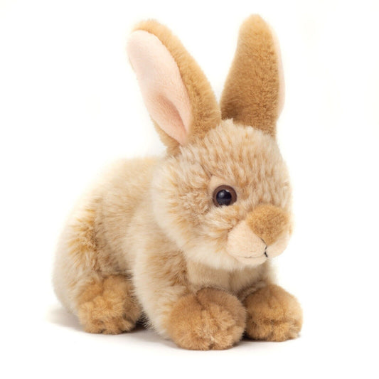 Teddy Hermann Hase sitzend beige 18 cm 93702 Kuscheltier Plüschtier-Teddy-Hermann GmbH-Teddy Cool Shop