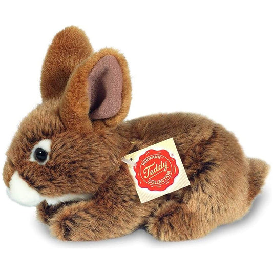 Teddy Hermann Hase sitzend braun 19 cm 93709 Kuscheltier Plüschtier-Teddy-Hermann GmbH-Teddy Cool Shop