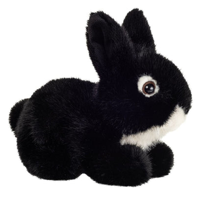 Teddy Hermann Hase sitzend schwarz 17 cm 93740 Kuscheltier Stofftier Plüschtier-Teddy-Hermann GmbH-Teddy Cool Shop