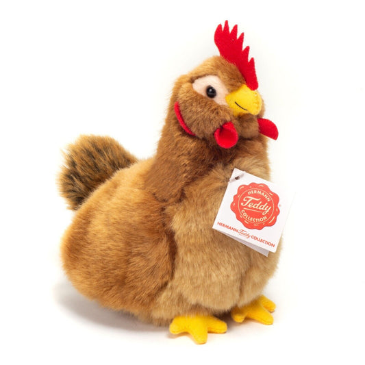 Teddy Hermann Huhn Henne 16 cm 94145 Kuscheltier Plüschtier-Teddy-Hermann GmbH-Teddy Cool Shop
