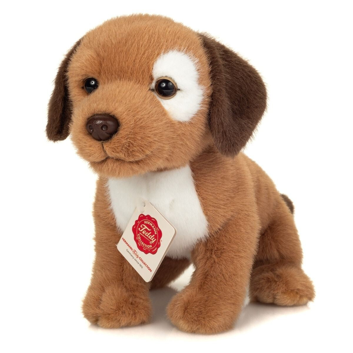 Teddy Hermann Hundewelpe Milow 25 cm 91996 Kuscheltier Plüschtier Stofftier-Teddy Cool Shop-Teddy Cool Shop