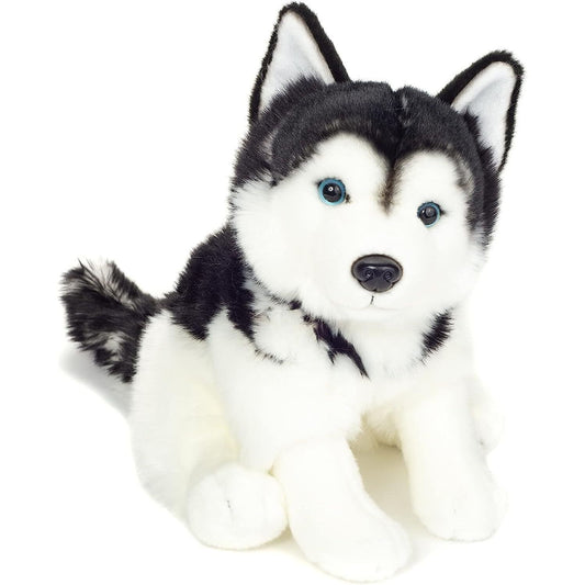 Teddy Hermann Husky sitzend 30 cm 91976 Kuscheltier Plüschtier-Teddy-Hermann GmbH-Teddy Cool Shop