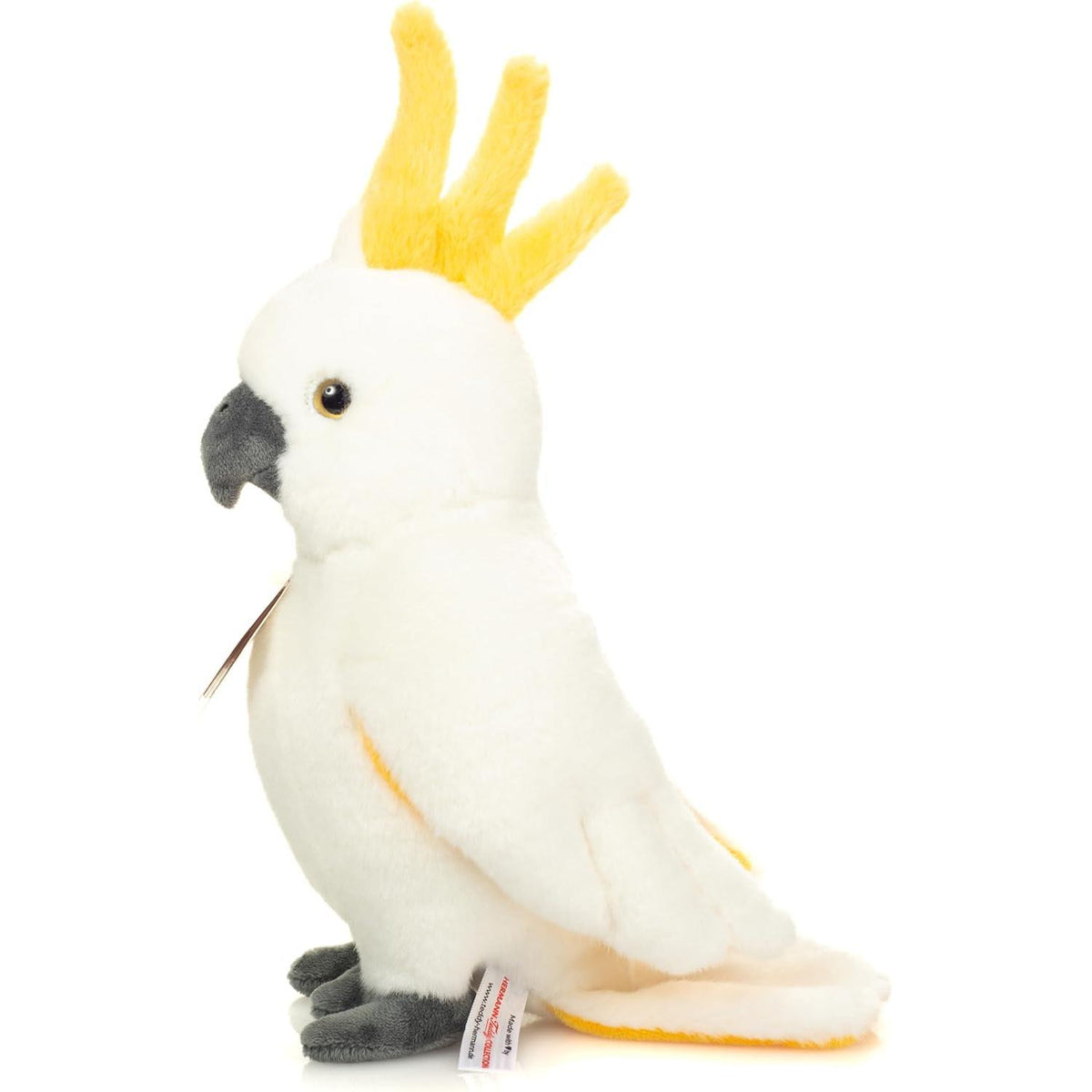 Teddy Hermann Kakadu stehend 23 cm 94177 Kuscheltier Plüschtier Stofftier-Teddy-Hermann GmbH-Teddy Cool Shop