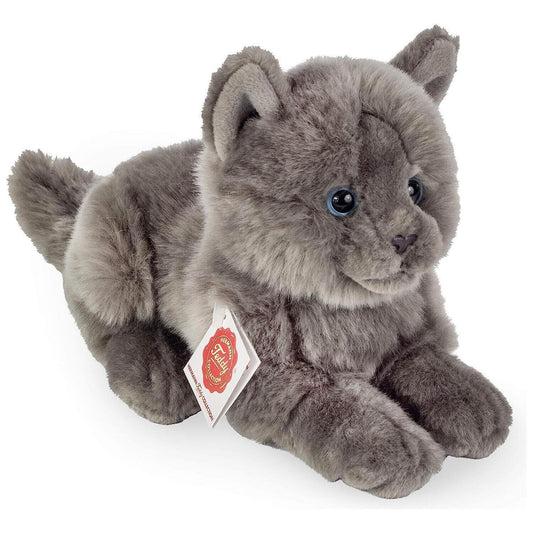 Teddy Hermann Kartäuser Katze 20 cm 91831 Kuscheltier Plüschtier-Teddy-Hermann GmbH-Teddy Cool Shop