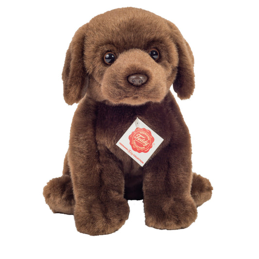Teddy Hermann Labrador sitzend Dunkelbraun 25 cm 91958 Kuscheltier Plüschtier-Teddy-Hermann GmbH-Teddy Cool Shop