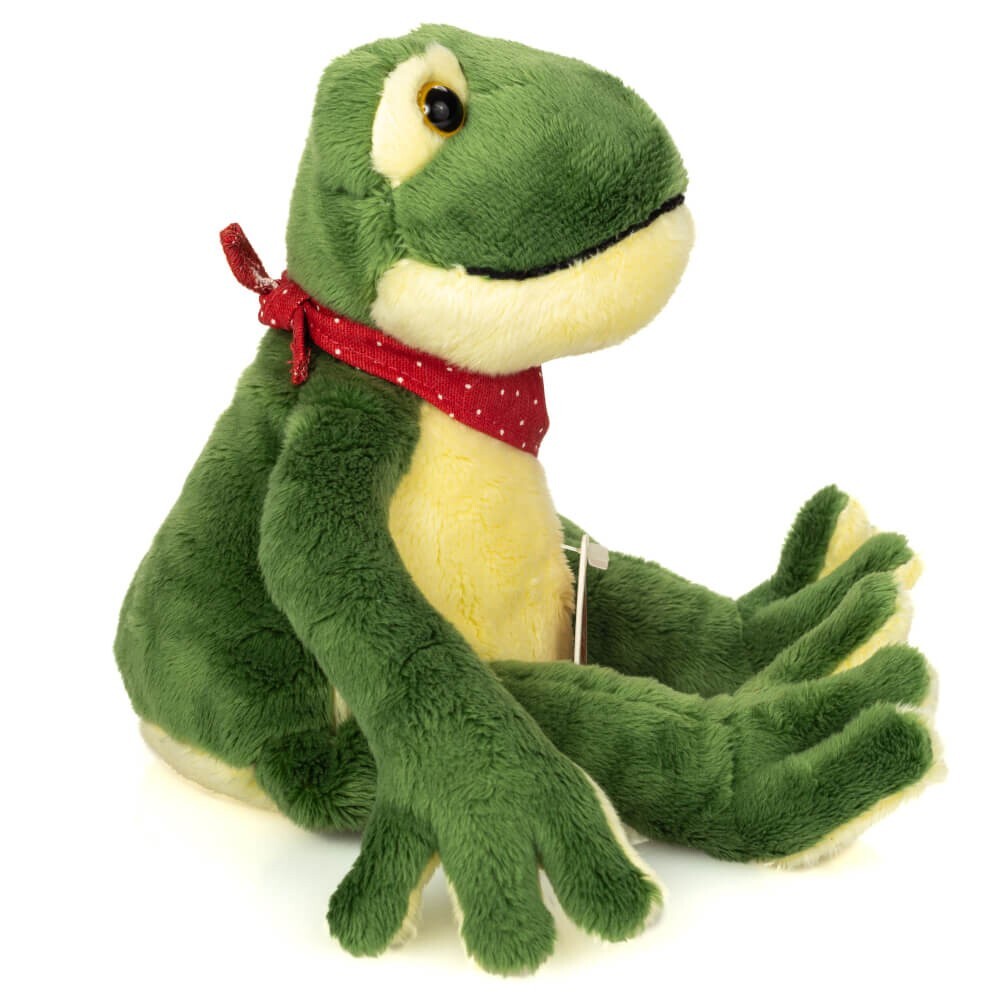 Teddy Hermann Schlenkerfrosch 28 cm 92021 Kuscheltier Plüschtier Stofftier-Teddy Cool Shop-Teddy Cool Shop