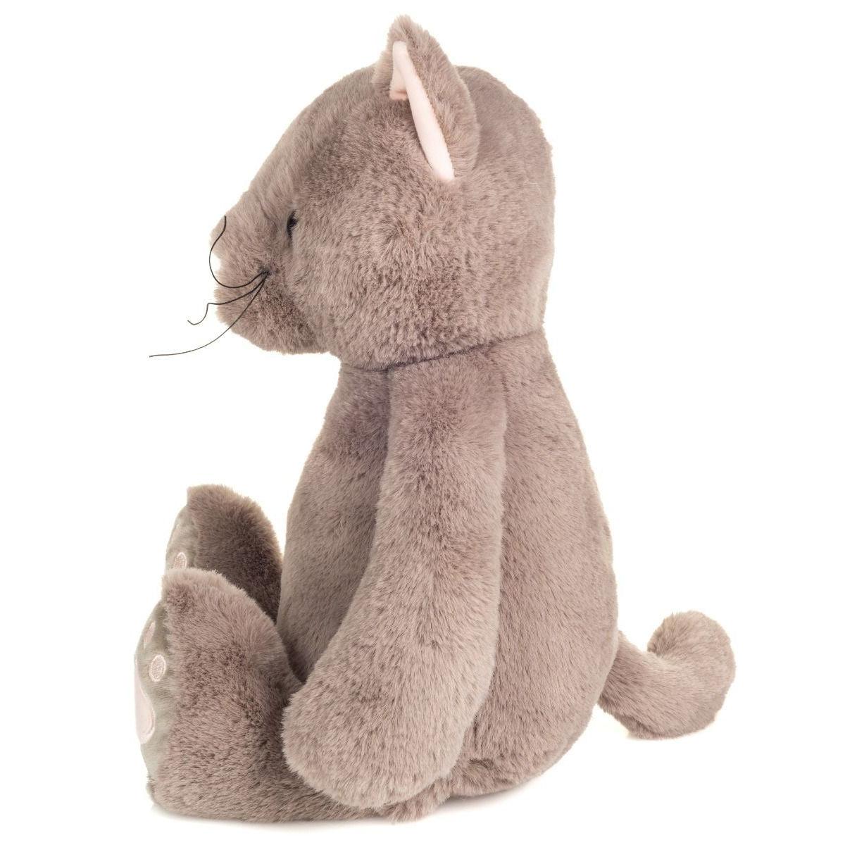 Teddy Hermann Schlenkerkatze Milly grau 35 cm 93997 Kuscheltier Plüschtier Katze-Teddy-Hermann GmbH-Teddy Cool Shop