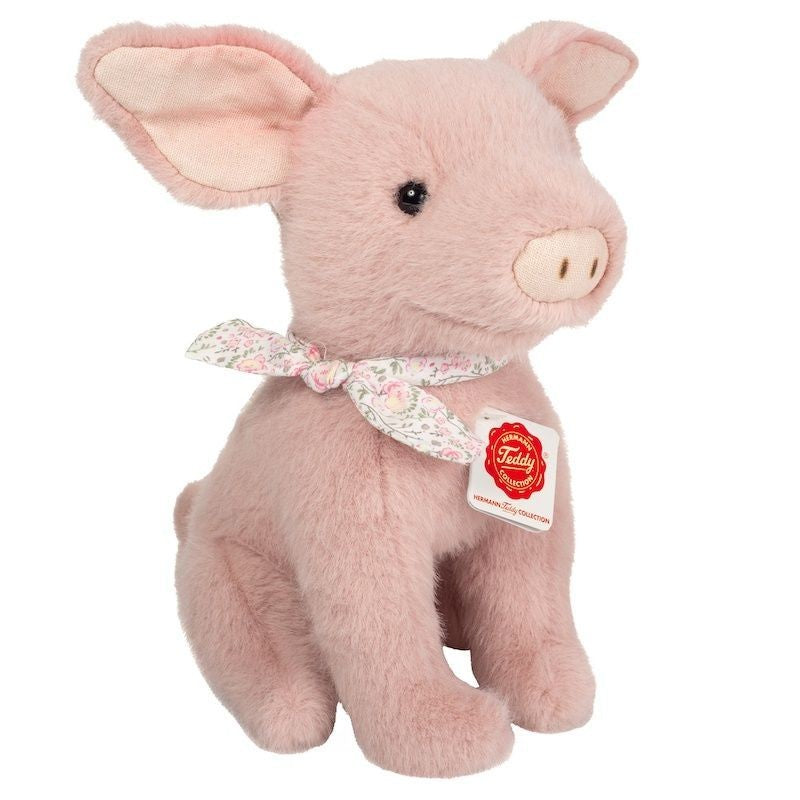 Teddy Hermann Schwein Audrey 23 cm 93023 Kuscheltier Stofftier Plüschtier-Teddy-Hermann GmbH-Teddy Cool Shop