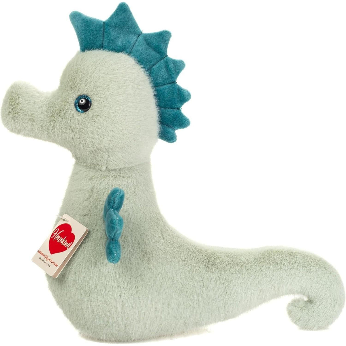 Teddy Hermann Seepferdchen Melba salbeigrün 23 cm 93989 Kuscheltier Plüschtier-Teddy-Hermann GmbH-Teddy Cool Shop