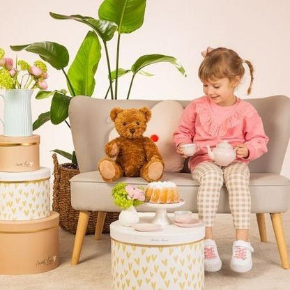 Teddy Hermann Teddy Klassik 5-fach gegliedert braun 37 cm 91325 Kuscheltier-Teddy-Hermann GmbH-Teddy Cool Shop