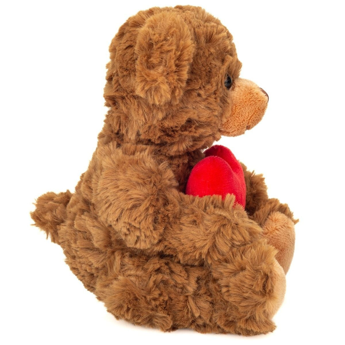 Teddy Hermann Teddy mit Herz braun 20 cm 91330 Kuscheltier Plüschtier-Teddy-Hermann GmbH-Teddy Cool Shop