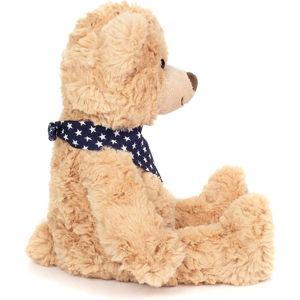 Teddy Hermann Teddybär beige mit Halstuch 30 cm 91388 Kuscheltier Plüschtier-Teddy-Hermann GmbH-Teddy Cool Shop