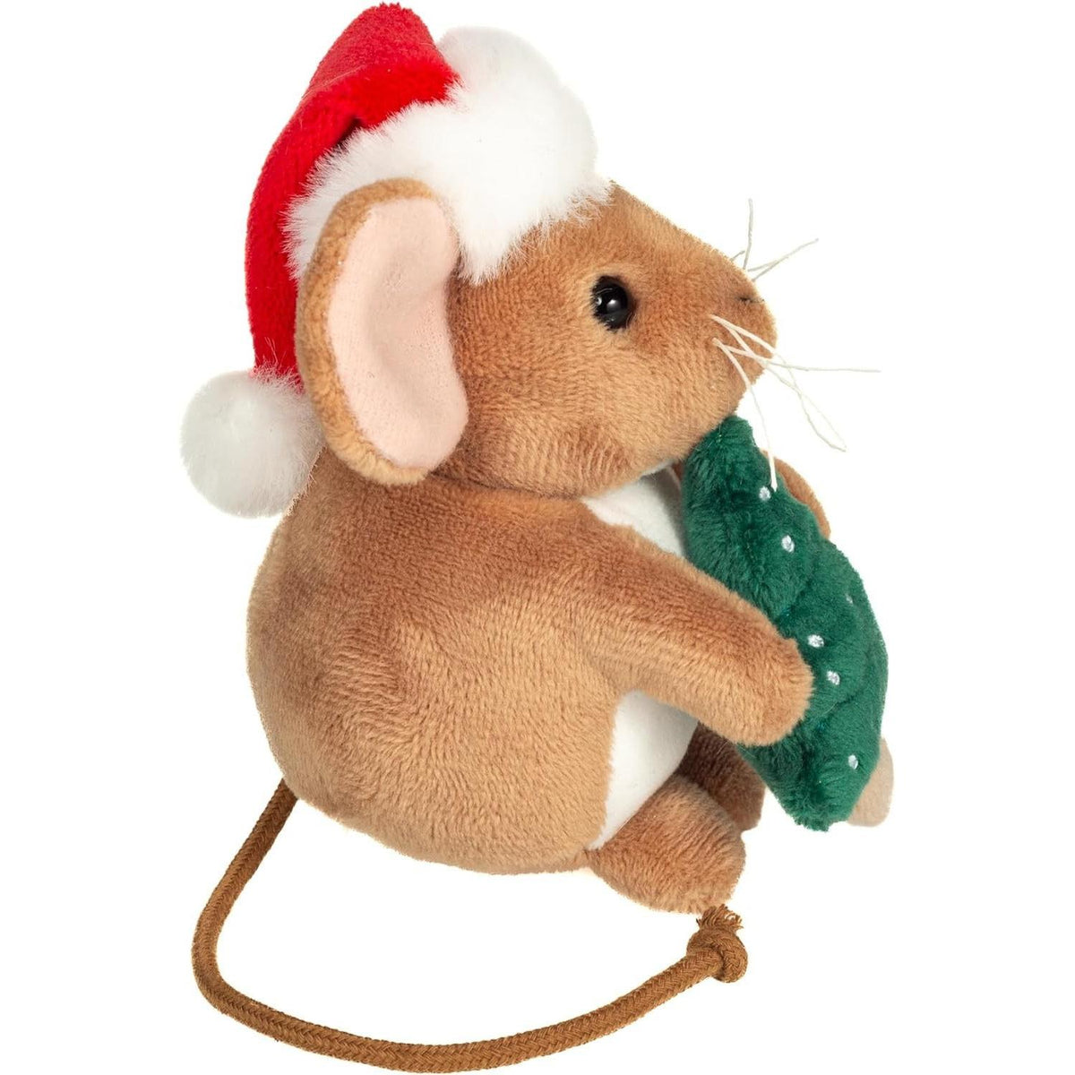 Teddy Hermann Weihnachtsmaus mit Tannenbaum 11 cm 94623 Plüschtier Kuscheltier-Teddy-Hermann GmbH-Teddy Cool Shop