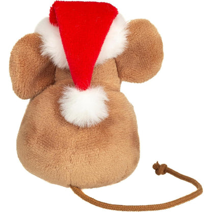 Teddy Hermann Weihnachtsmaus mit Tannenbaum 11 cm 94623 Plüschtier Kuscheltier-Teddy-Hermann GmbH-Teddy Cool Shop