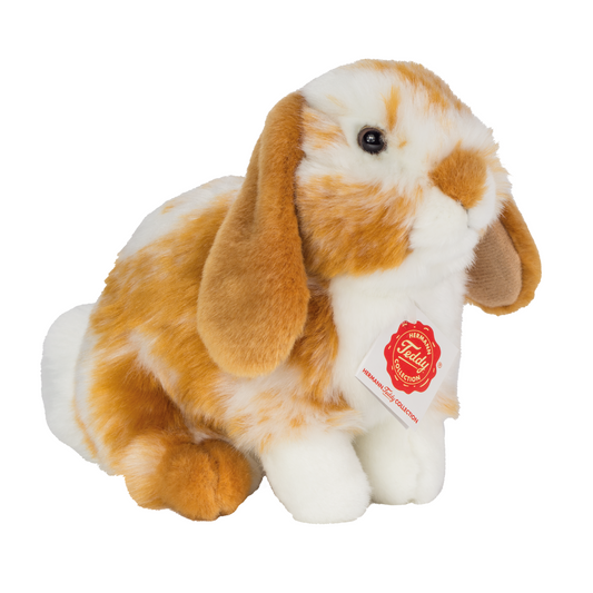Teddy Hermann Widderkaninchen Hase hellbraun weiss 93723 Kuscheltier Plüschtier-Teddy-Hermann GmbH-Teddy Cool Shop